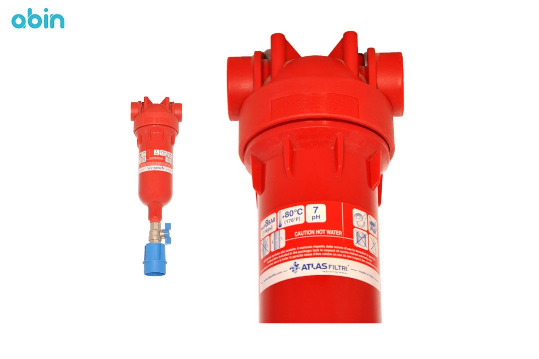 دوطرفه بودن ورودی های هوزینگ با فیلتر آب گرم اطلس